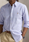 Ralph Lauren Striped Oxford Shirt, Blue & Pink