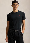 Ralph Lauren Custom Slim Fit Crew Neck T-Shirt, Black
