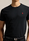Ralph Lauren Custom Slim Fit Crew Neck T-Shirt, Black