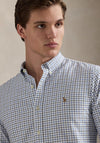 Ralph Lauren Tattersall Oxford Shirt, Blue