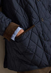 Ralph Lauren The Beaton Quilted Barn Coat, Navy
