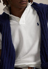 Ralph Lauren The Iconic Mesh Polo Shirt, White