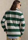 Ralph Lauren The Iconic Rugby Shirt, Green & Grey