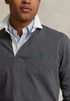 Ralph Lauren The Iconic Rugby Polo Shirt, Grey Heather