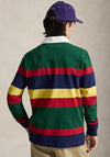Ralph Lauren The Iconic Stripe Rugby Shirt, Green Multi