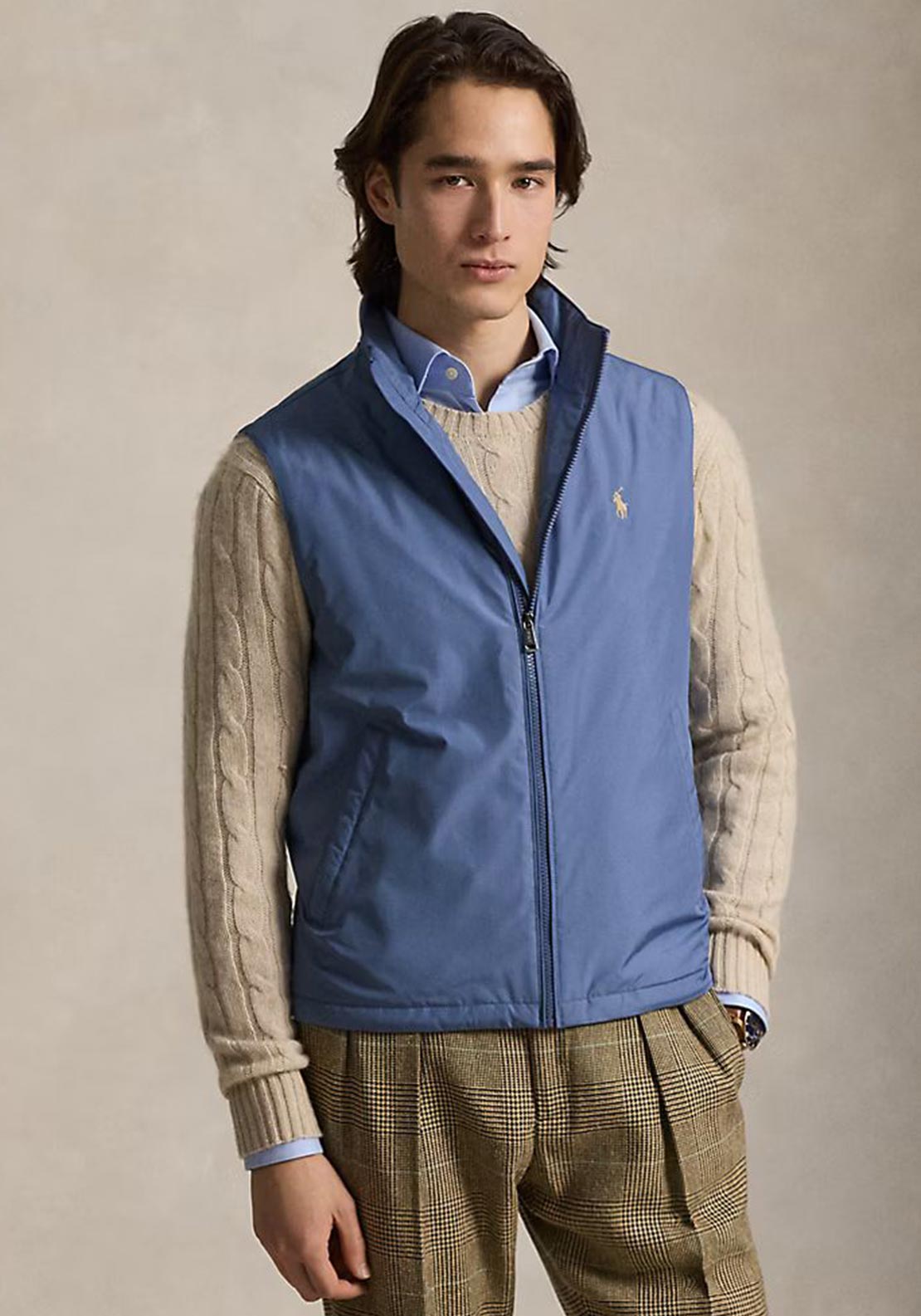 Ralph Lauren The Southland Insulated Gilet, Capri Blue - McElhinneys