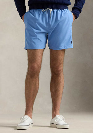 Ralph Lauren Traveller Classic Swimming Trunks, Harbour Island Blue
