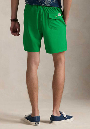 Ralph Lauren Traveller Classic Swimming Trunks, Billiard Green