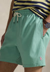 Ralph Lauren Traveller Classic Swimming Trunks, Mint Green
