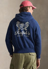 Ralph Lauren Vintage Graphic Hoodie, Dark Cobalt Blue
