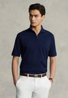 Ralph Lauren Zip Polo Shirt, French Navy