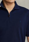 Ralph Lauren Zip Polo Shirt, French Navy