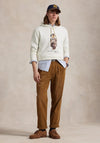 Ralph Lauren Polo Bear Hoodie, White