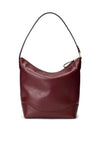 Ralph Lauren Large Tasha Bucket Bag, Wine