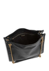 Ralph Lauren Bradley Large Pebbled Leather Tote Bag, Black