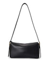 Ralph Lauren Farrah Small Leather Shoulder Bag, Black