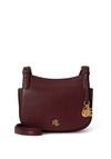 Ralph Lauren Marcy Medium Crossbody Bag, Wine