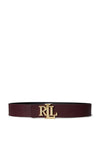 Ralph Lauren Reversible LRL Belt, Wine
