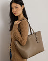 RAPLH LAUREN RVRSBLE TOTE- TOTE-MEDIUM