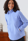 Rant & Rave R&R Angie Half Zip Fleece, Blue