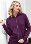 Rant & Rave Relx & Renew Madison Full Zip Hoodie, Purple
