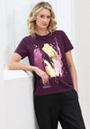 Rant & Rave Relax & Renew Hallie T-Shirt, Purple