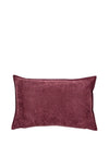 Malini Rectangle Cushion 35x55cm, Aubergine