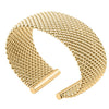 Rebecca Anthea Chunky Bangle, Gold