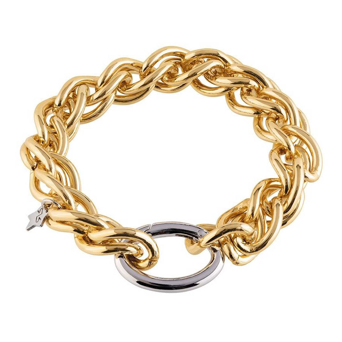 Rebecca Diva Chunky Link Bracelet, Gold
