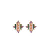 Rebecca Judith Stud Earrings, Gold