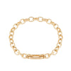 Rebecca My World Knitted Mesh Chain Link Bracelet, Gold
