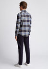 Remus Uomo Ashton Plaid Shirt, Navy Multi