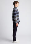 Remus Uomo Ashton Plaid Shirt, Navy Multi