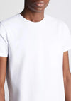 Remus Uomo Crew Neck Tapered Fit T-Shirt, White