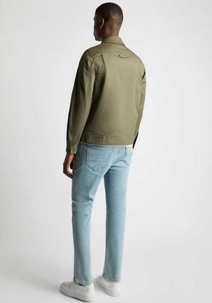 Remus Uomo Coby Twill Utility Jacket, Green