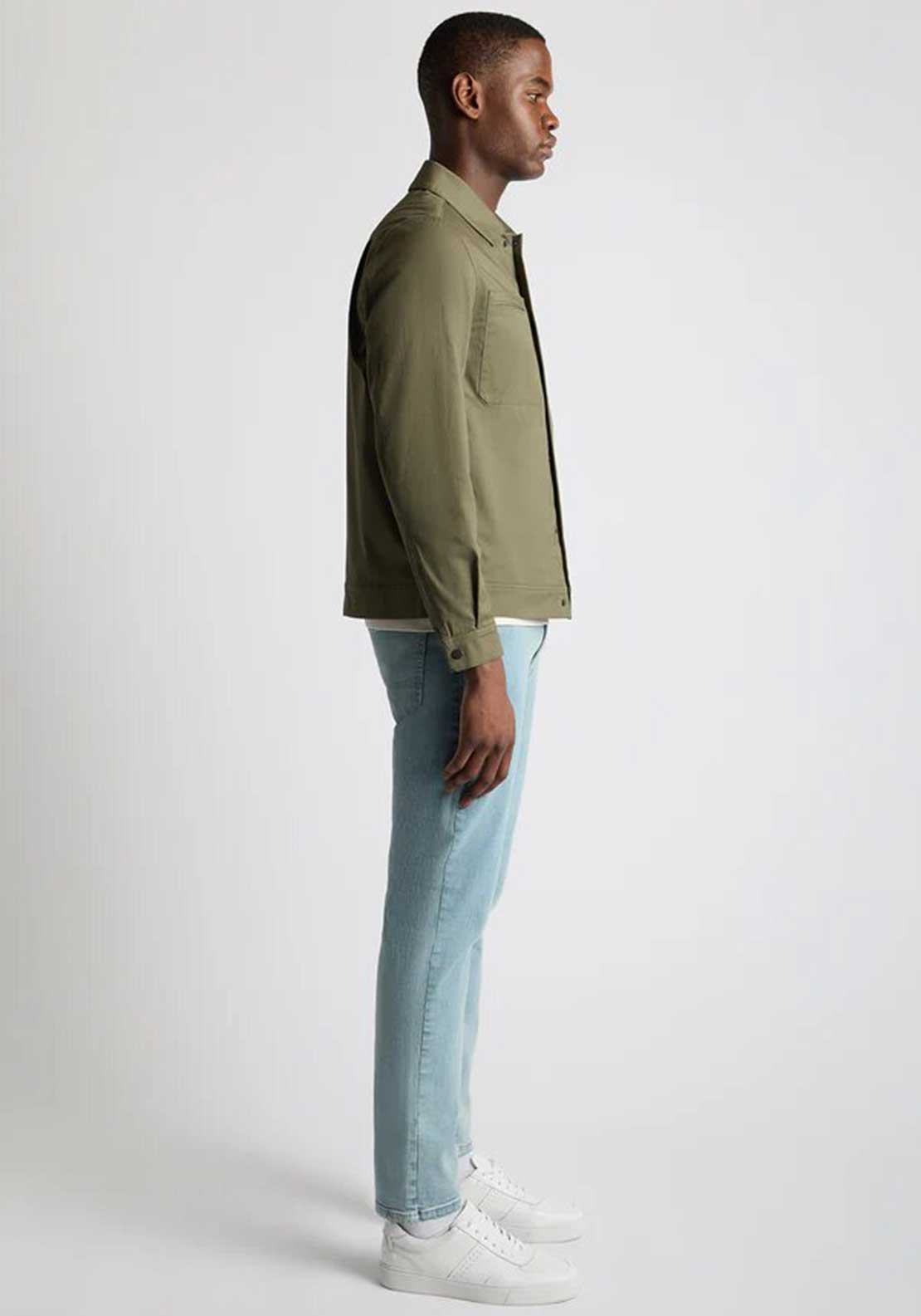 Remus Uomo Coby Twill Utility Jacket, Green