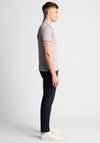 Remus Uomo Contrast Trim Polo Shirt, Grey