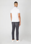 Remus Uomo Contrast Trim Polo Shirt, White