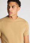 Remus Uomo Cotton Stretch T-Shirt, Beige