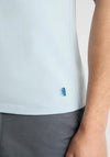 Remus Uomo Cotton Stretch T-Shirt, Light Blue