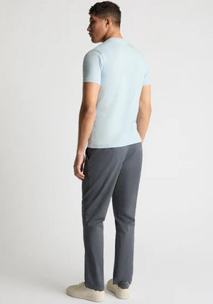 Remus Uomo Cotton Stretch T-Shirt, Light Blue