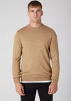 Remus Uomo Crew Neck Sweater, Beige