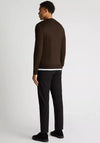 Remus Uomo Crew Neck Sweater, Brown