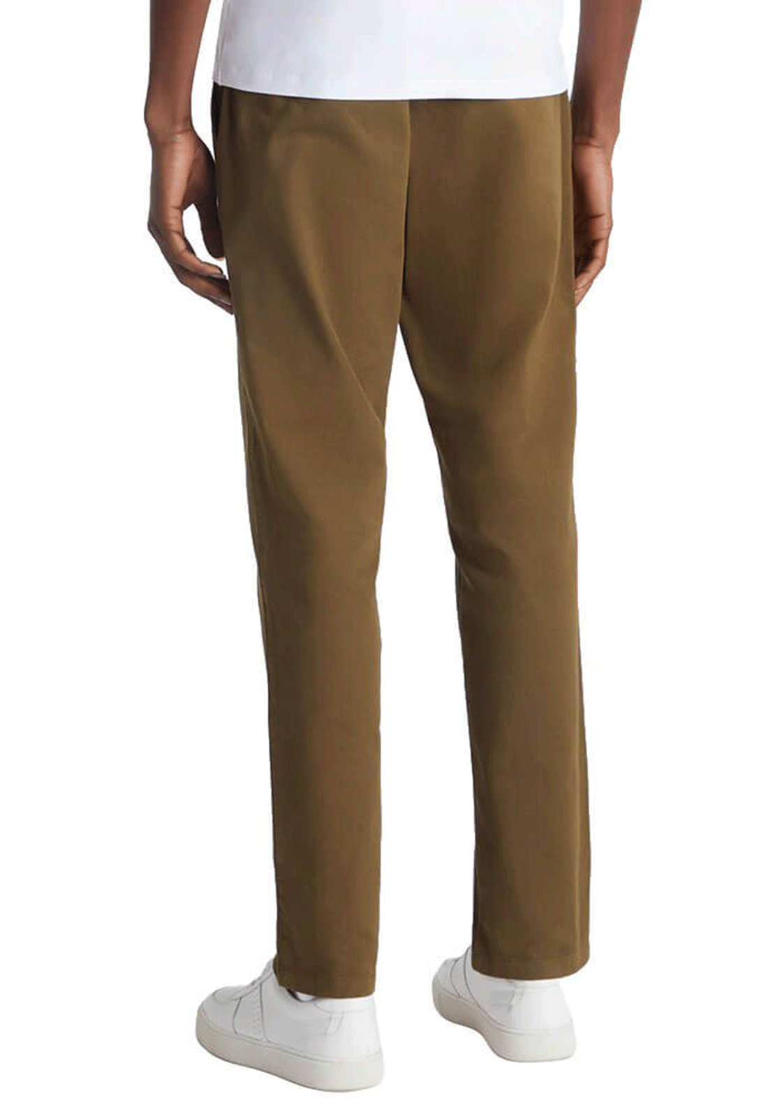 Remus Uomo Eldon Cotton Stretch Chinos, Green