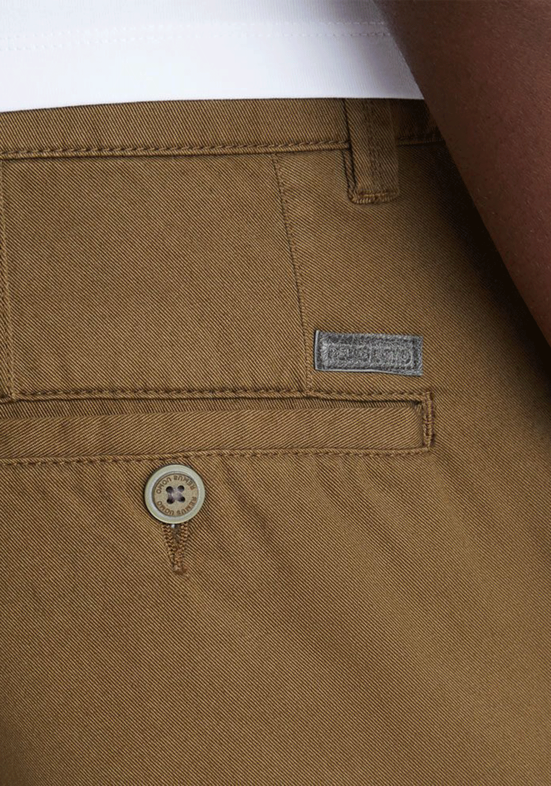 Remus Uomo Eldon Cotton Stretch Chinos, Green