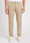 Remus Uomo Eldon Cotton Stretch Chinos, Stone