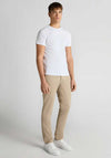 Remus Uomo Emilio Slim Chinos, Stone