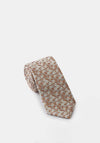 Remus Uomo Floral Tie & Pocket Square, Brown