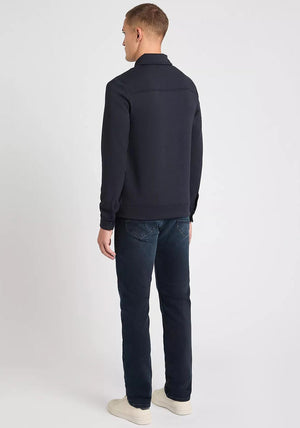 Remus Uomo Full Zip Overshirt, Navy
