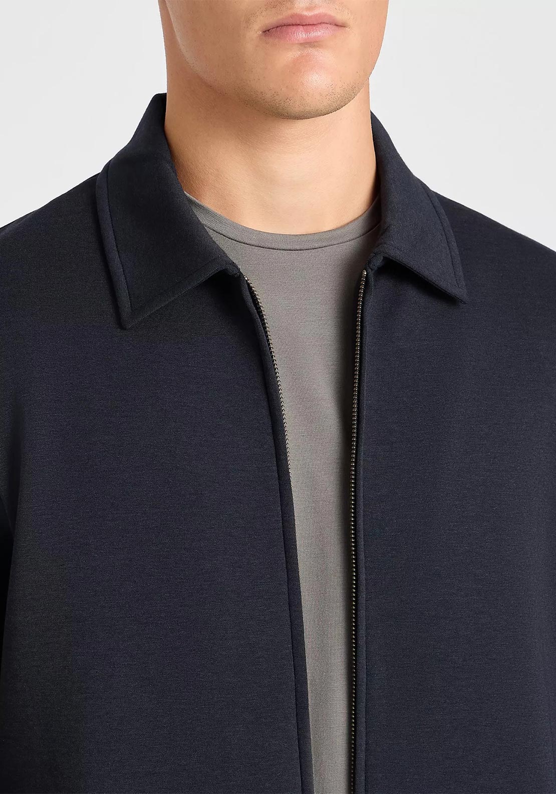 Remus Uomo Full Zip Overshirt, Navy